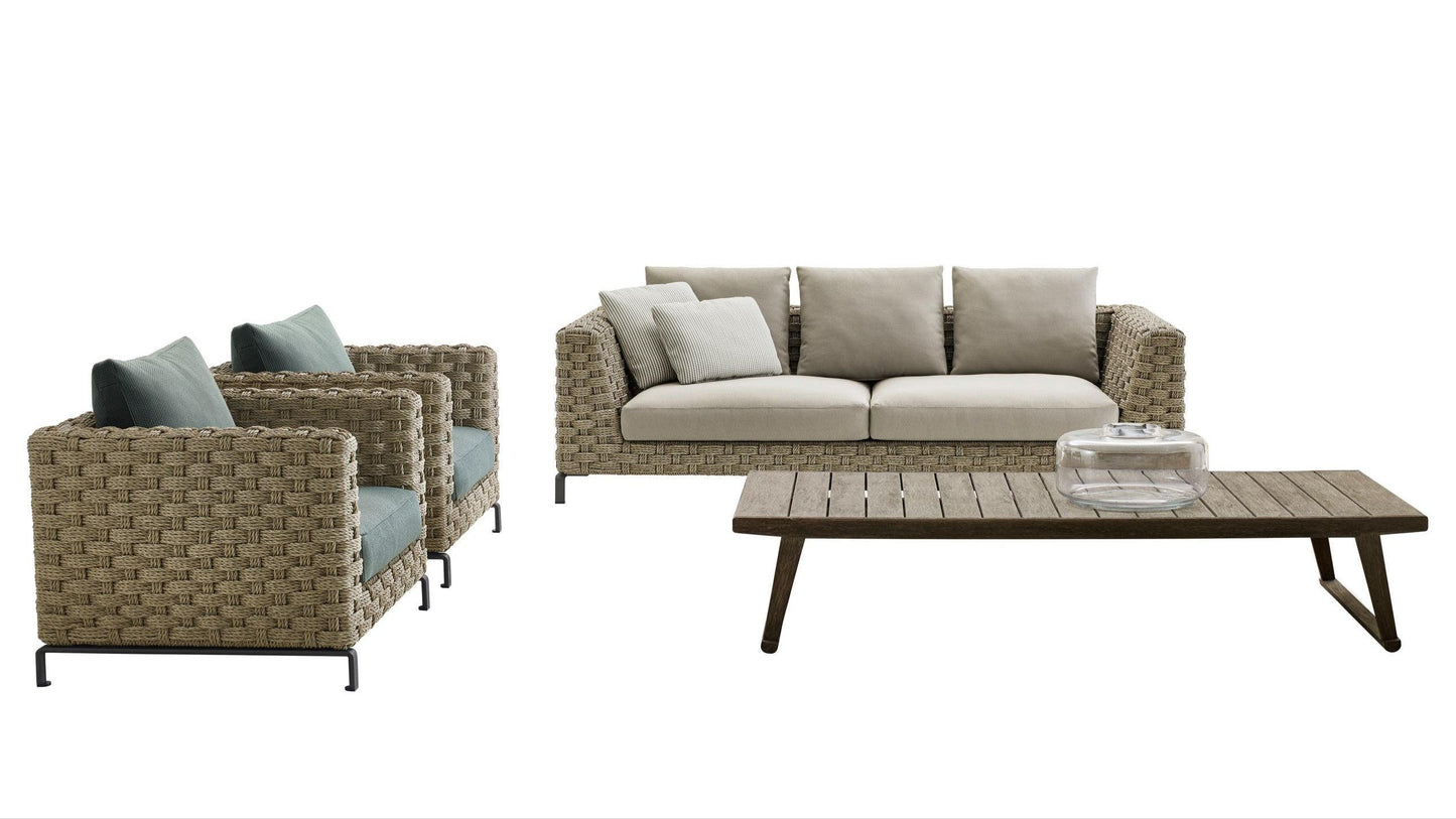 B&B Italia - Ray Outdoor Natural Sofa - Gartensofas - Sarto Group