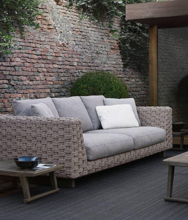 B&B Italia - Ray Outdoor Natural Sofa - Gartensofas - Sarto Group