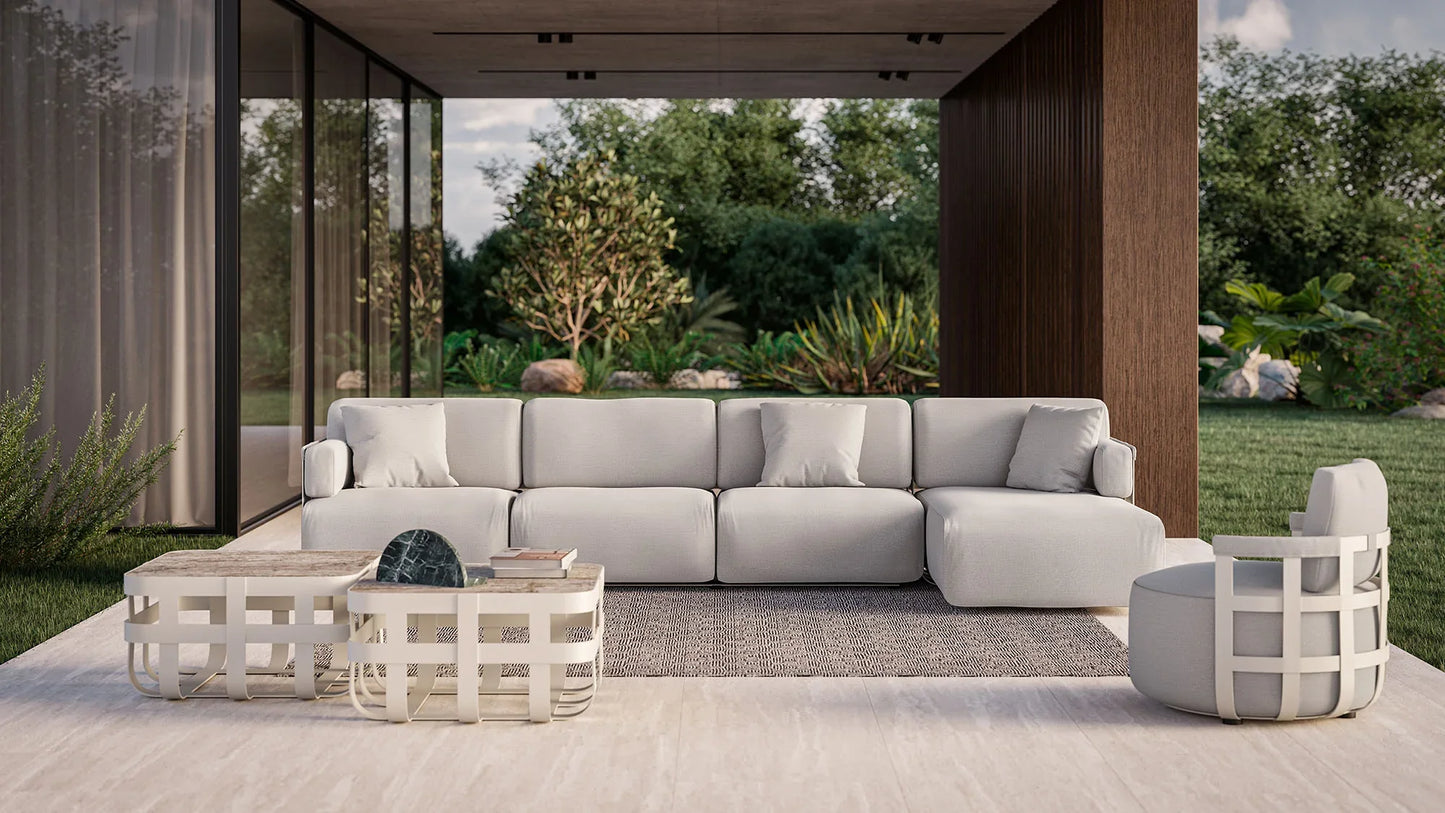 Rugiano - Dafne Outdoor Chaise Longue - Chaiselonguen - Sarto Group
