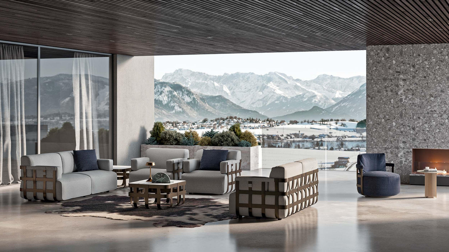 Rugiano - Dafne Outdoor Sofa - Gartensofas - Sarto Group