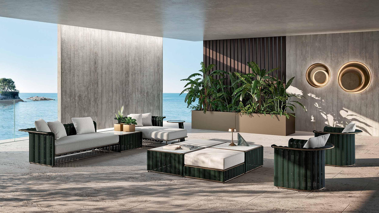 Rugiano - Marina Corda Outdoor Beistelltisch - Gartentische - Sarto Group