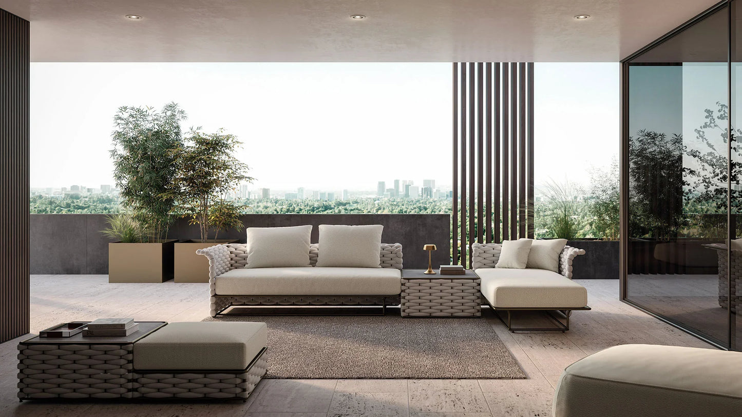 Rugiano - Marina Corda Outdoor Beistelltisch Soft - Gartentische - Sarto Group