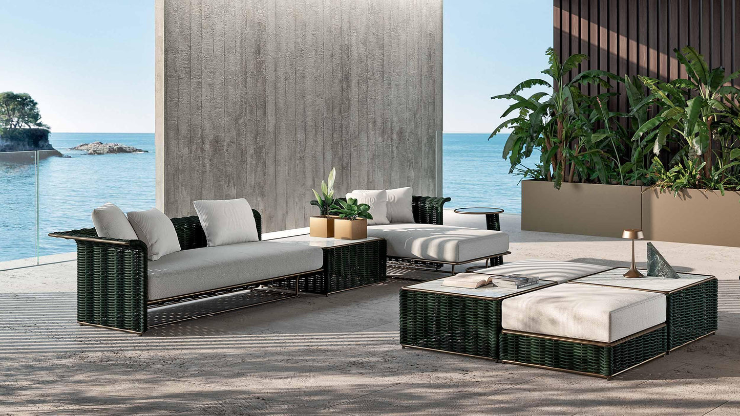 Rugiano - Marina Outdoor Chaise Longue - Gartensitzmöbel - Sarto Group