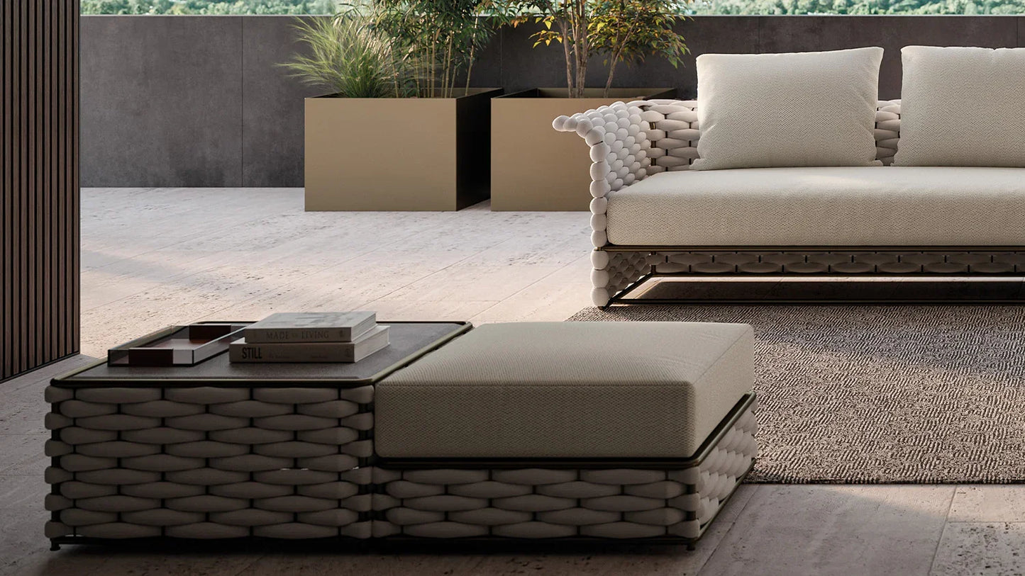 Rugiano - Marina Outdoor Pouf Soft - Gartenhocker - Sarto Group