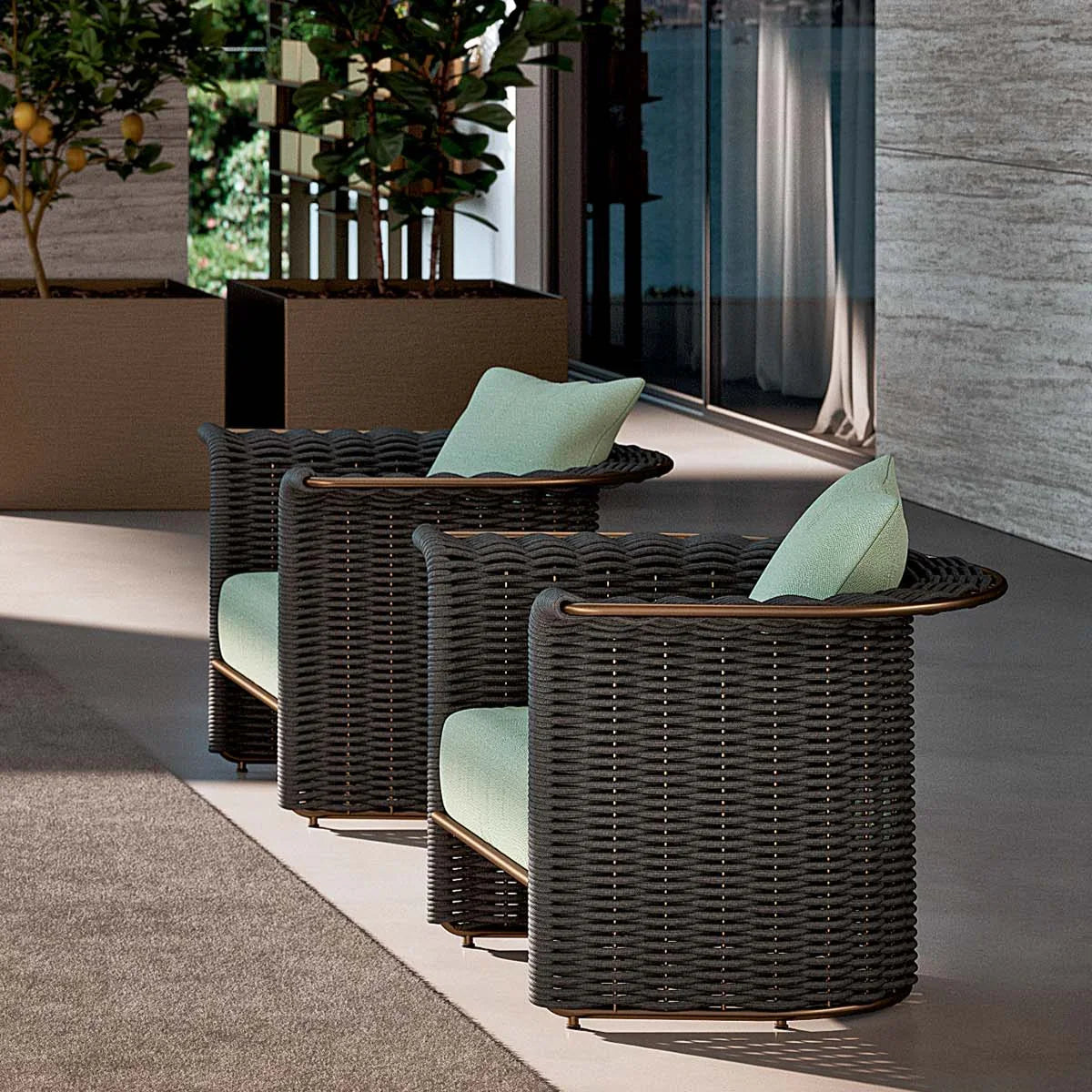 Rugiano - Marina Outdoor Sessel - Gartensessel - Sarto Group