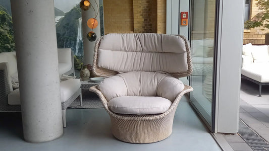 Dedon - Dedon Seashell Grand Sessel Hochlehner - Gartenstühle - Sarto Group