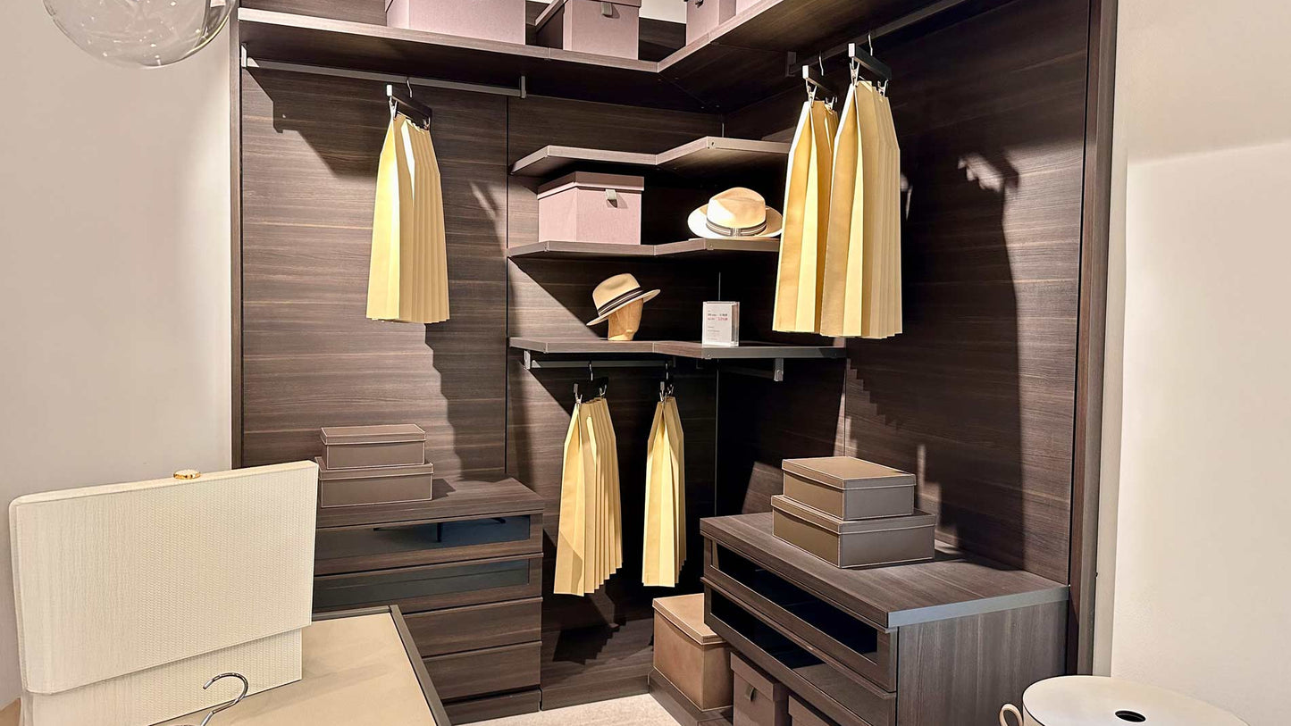 Poliform Wardrobe and Shelf UBIK