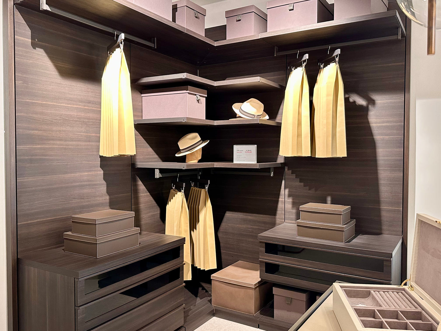 Poliform Wardrobe and Shelf UBIK