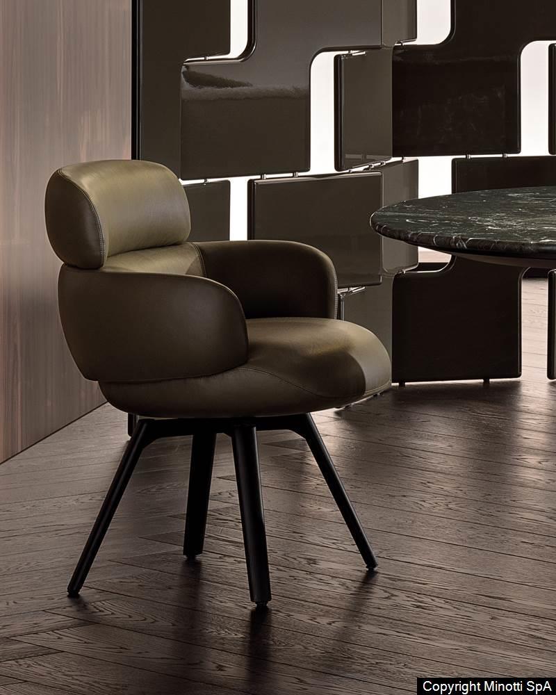 Minotti - Vivienne Esszimmerstuhl - Stühle - Sarto Group