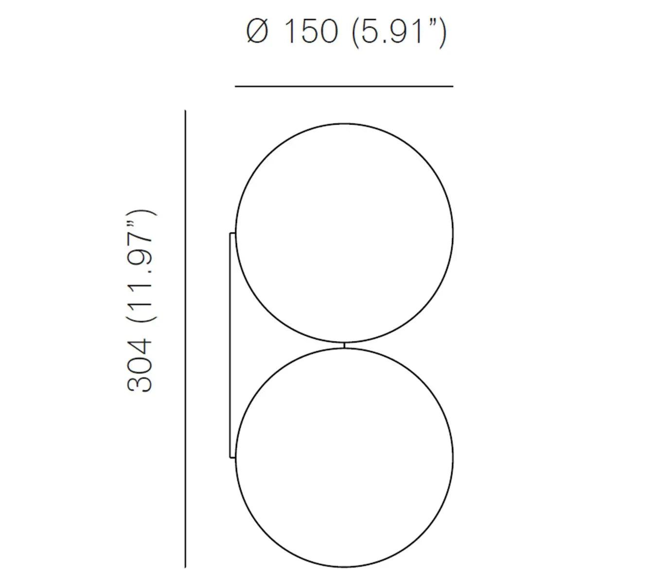 Michael Anastassiades - Michael Anastassiades BAC Double Wandleuchte - Wandleuchten - Sarto Group