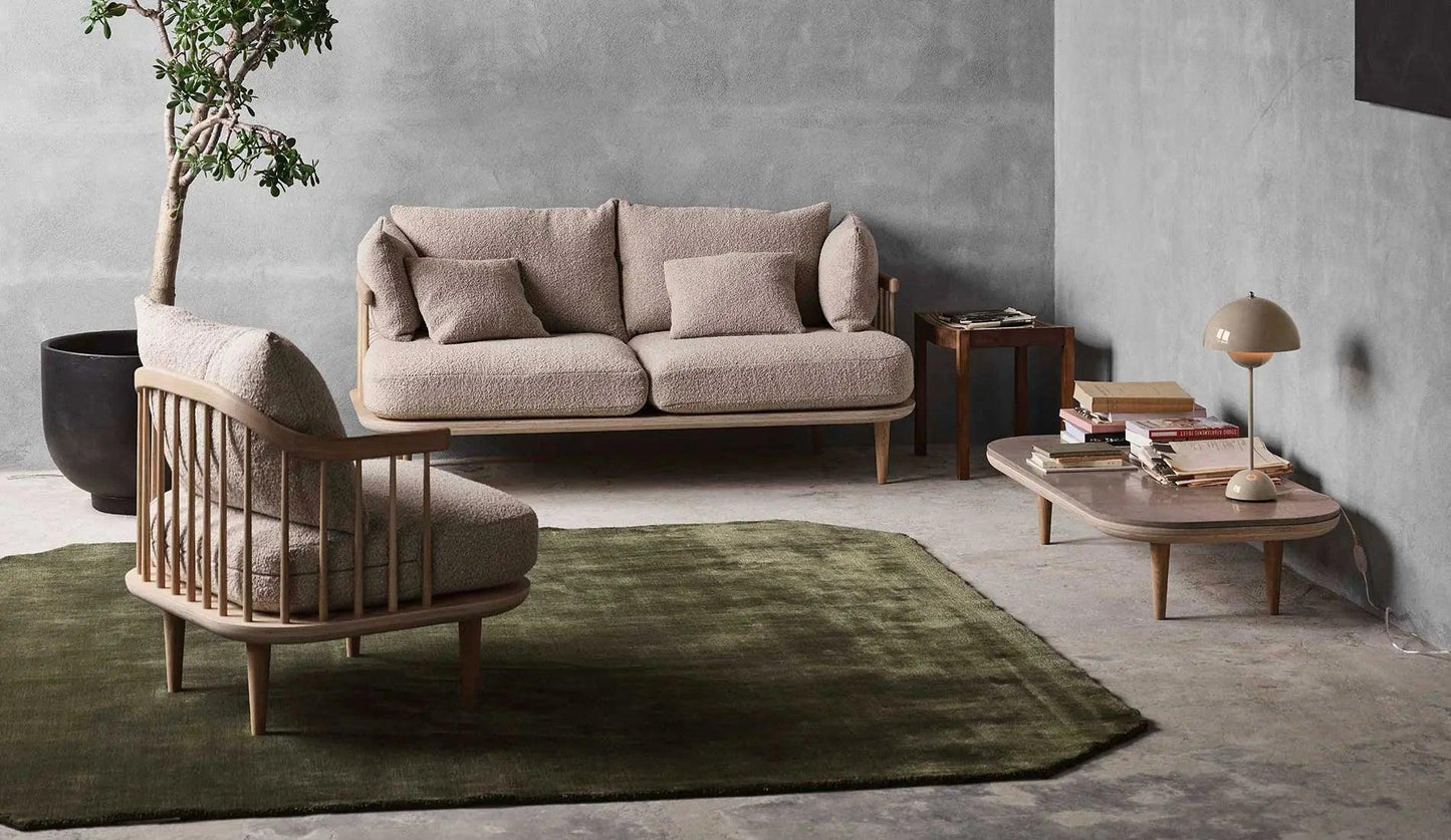&Tradition - &tradition The Moor Teppich | AP6 + AP8 | Piniengrün - Teppiche - Sarto Group