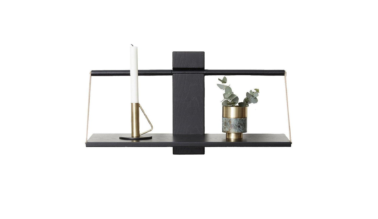 Andersen - Andersen Wood Wall Wandregal | Schwarz - Wandregale - Sarto Group