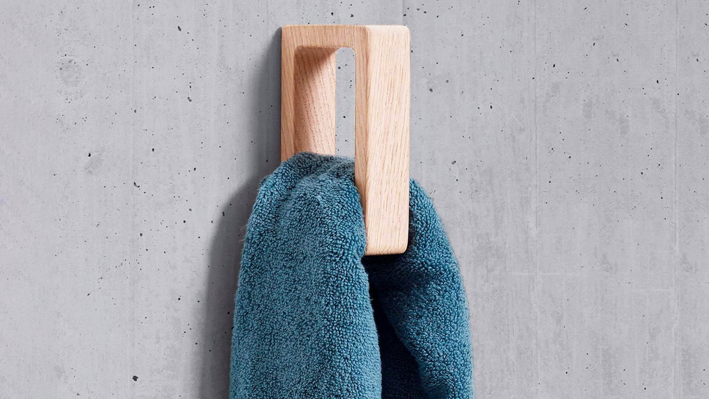 Andersen - Andersen Handtuchhalter Grip| Eiche weiß - sarto Tailored Interiors Group
