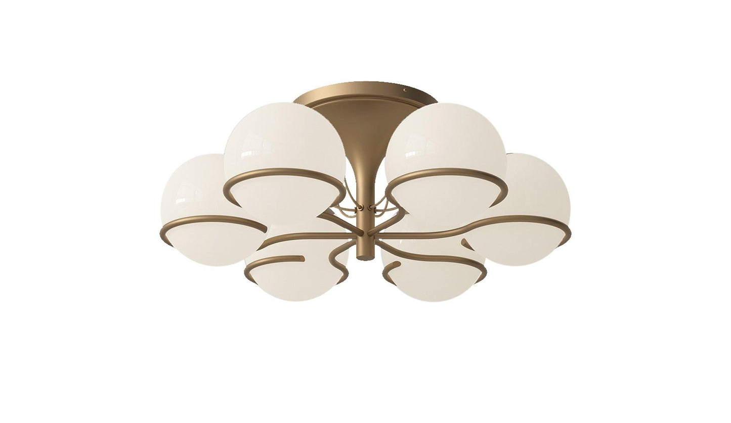 Astep - Astep Le Sfere Model 2042/6 Deckenleuchte | Champagner - Deckenleuchten - Sarto Group