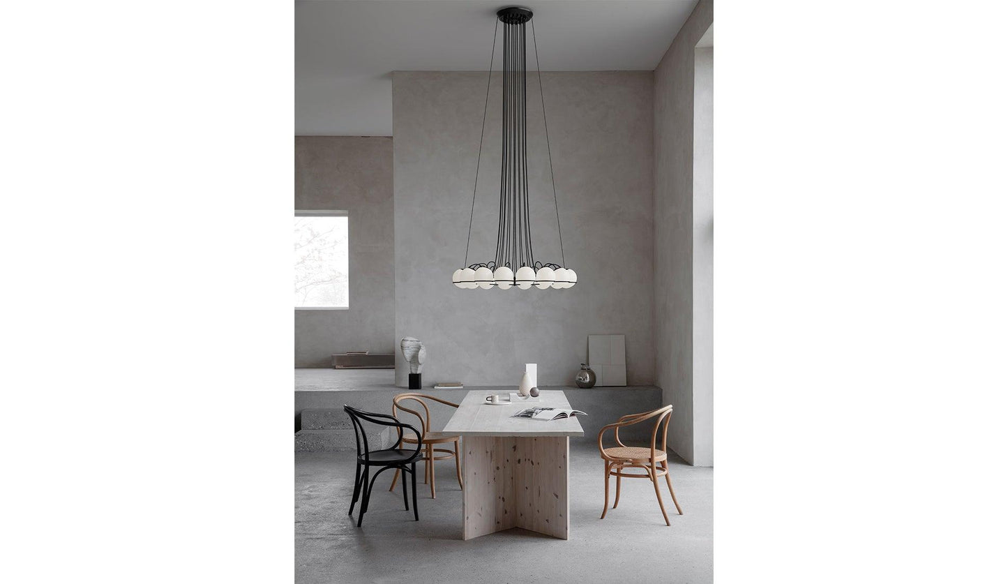 Astep - Astep Le Sfere Model 2109/16/14 Hängeleuchte | Schwarz - Hängeleuchten - Sarto Group