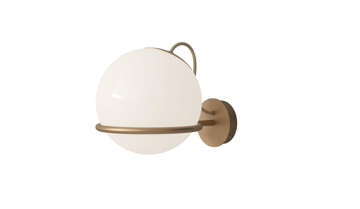 Astep - Astep Le Sfere Model 238/1 Wandleuchte | Champagner - Wandleuchten - Sarto Group