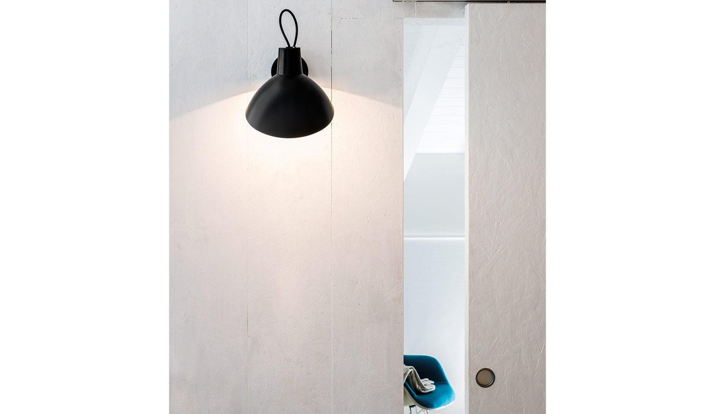 Astep - Astep VV Cinquanta Wall Wandleuchte | Halterung Schwarz - Wandleuchten - Sarto Group