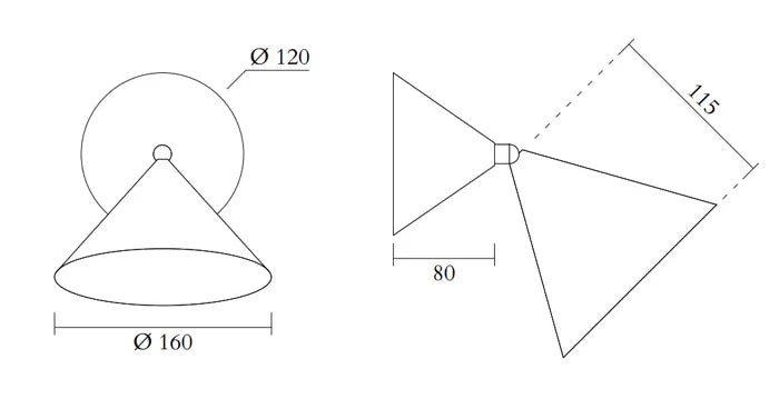 Atelier Areti - Atelier Areti Cone Wandleuchte - sarto Group