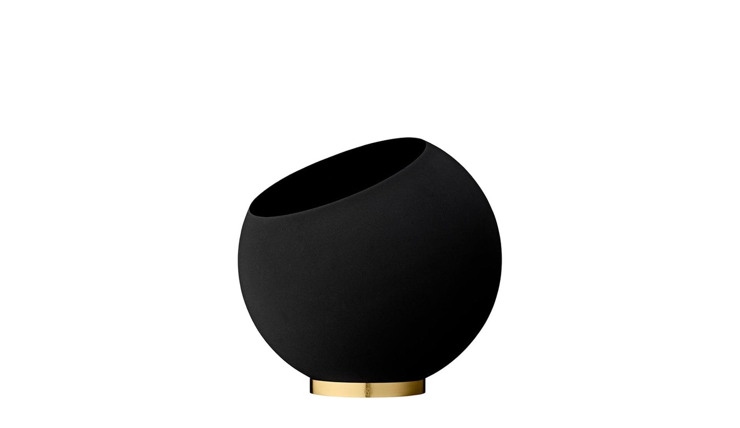 Aytm - AYTM Globe Blumentopf | Schwarz - Blumentöpfe - Sarto Group