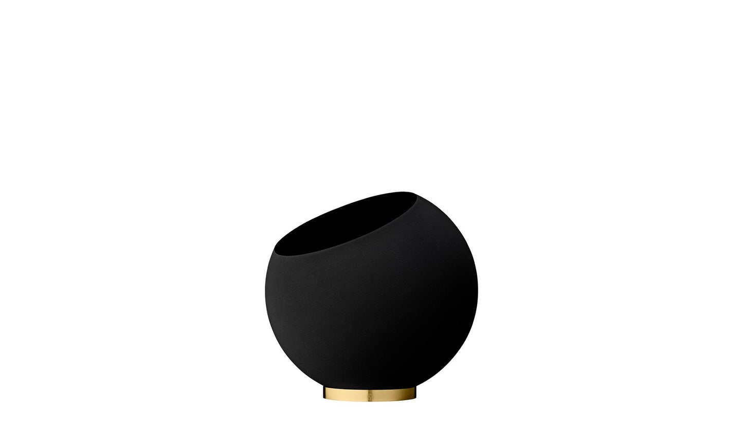 Aytm - AYTM Globe Blumentopf | Schwarz - Blumentöpfe - Sarto Group