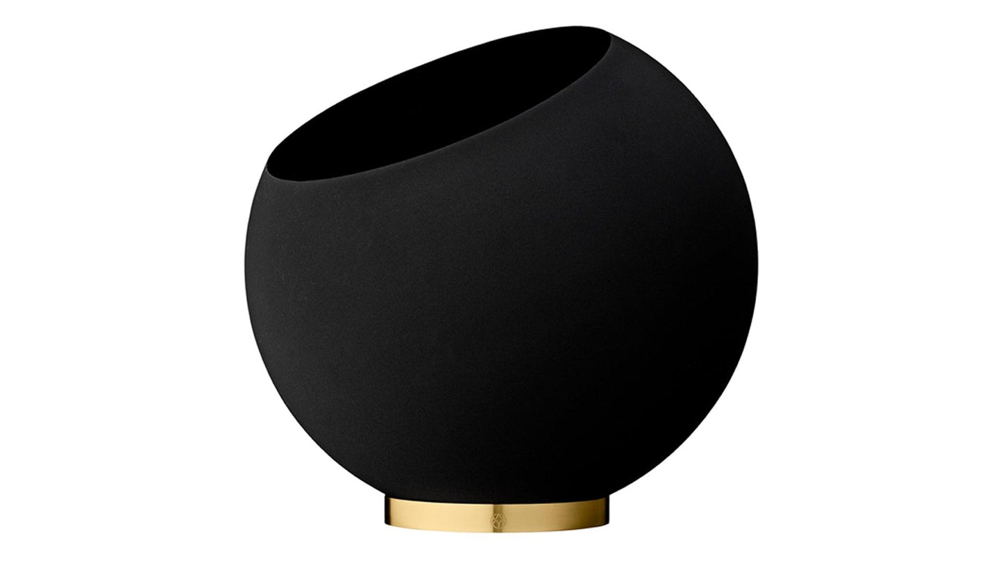 Aytm - AYTM Globe Blumentopf | Schwarz - Blumentöpfe - Sarto Group