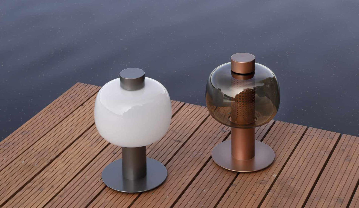 Brokis - Brokis Bonbori Outdoor Bodenleuchte | Kupfer - Bodenleuchten - Sarto Group
