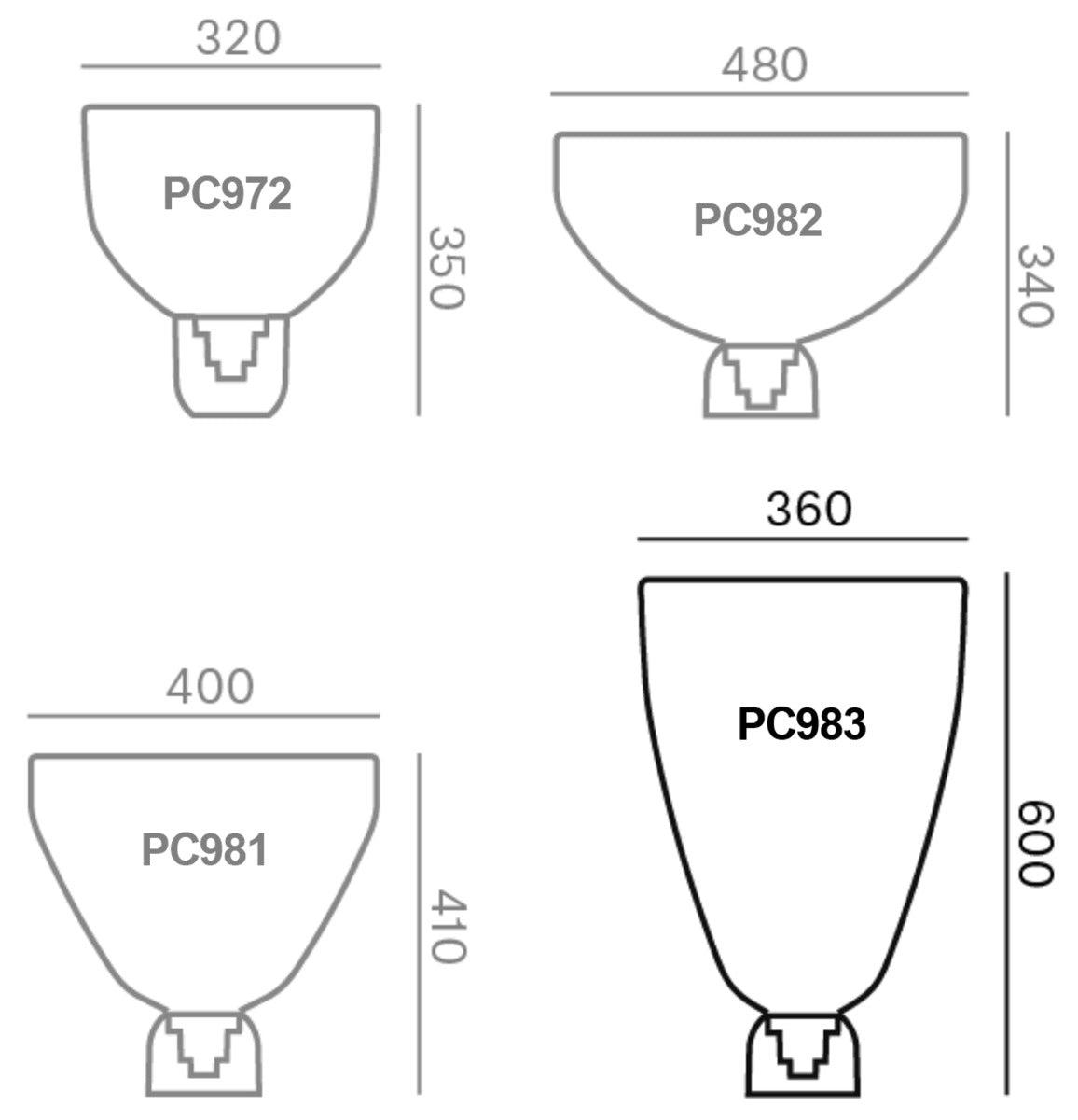 Brokis - Brokis Lightline Tischleuchte | H60 x Ø36 cm - Tischleuchten - Sarto Group