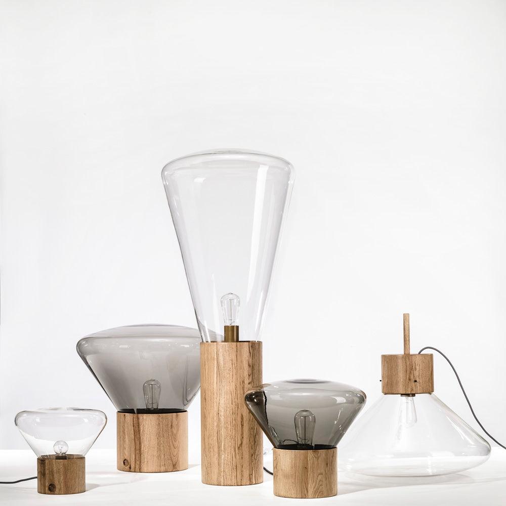 Brokis - Brokis Muffins Mini Wood 06 Tischleuchte - Tischleuchten - Sarto Group