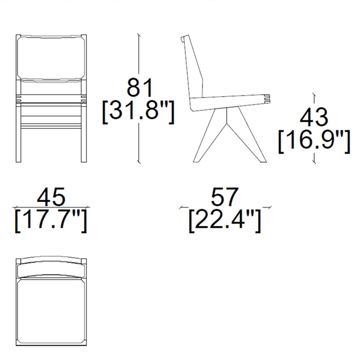 Cassina - Capitol Complex Chair - Stühle - Sarto Group