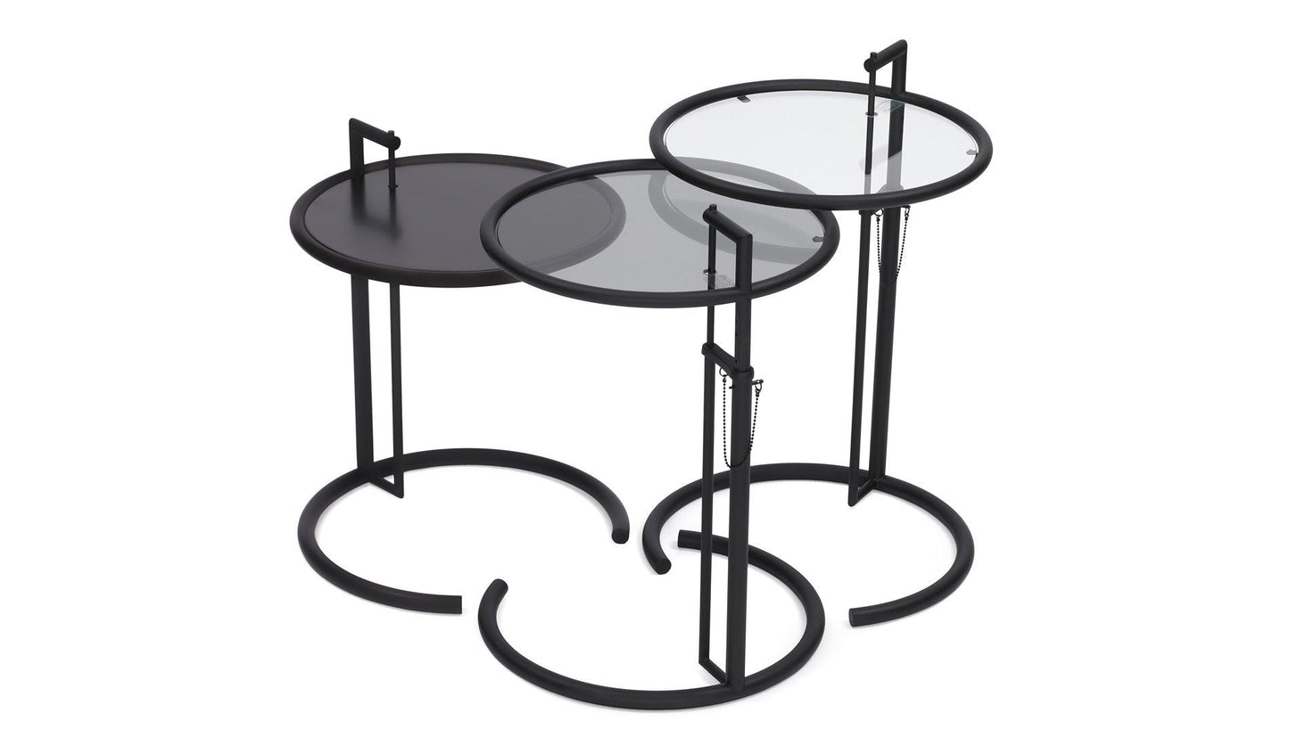 ClassiCon - ClassiCon Adjustable E 1027 Beistelltisch Black Version - Beistelltische - Sarto Group