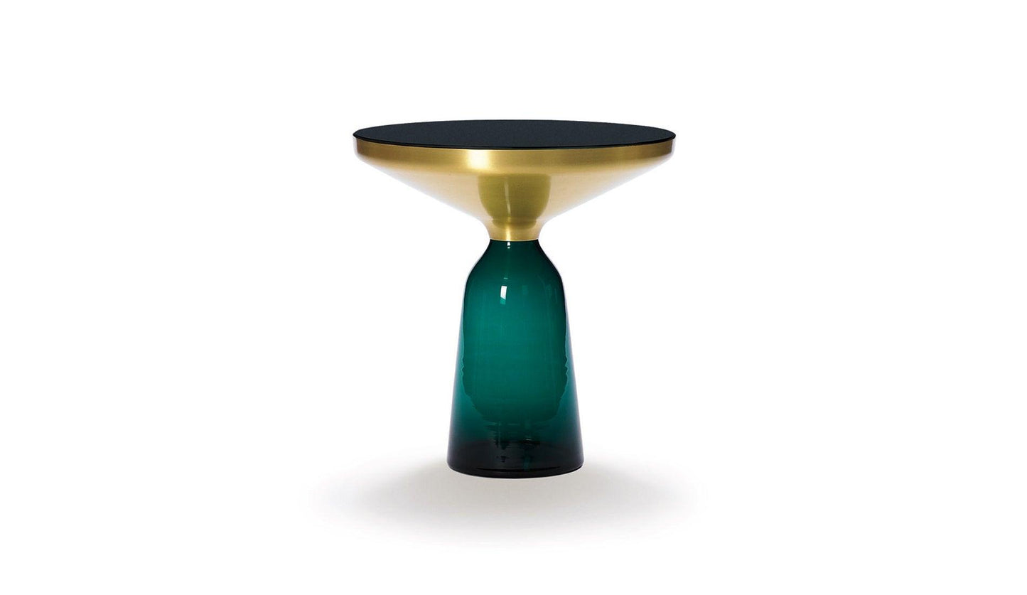 ClassiCon - ClassiCon Bell Beistelltisch Tischplatte Messing - Beistelltische - Sarto Group