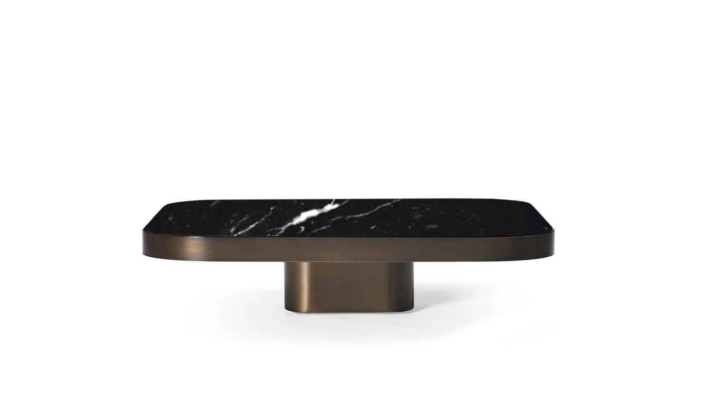 ClassiCon - Classicon Bow Couchtisch Messing brüniert - Couchtische - Sarto Group