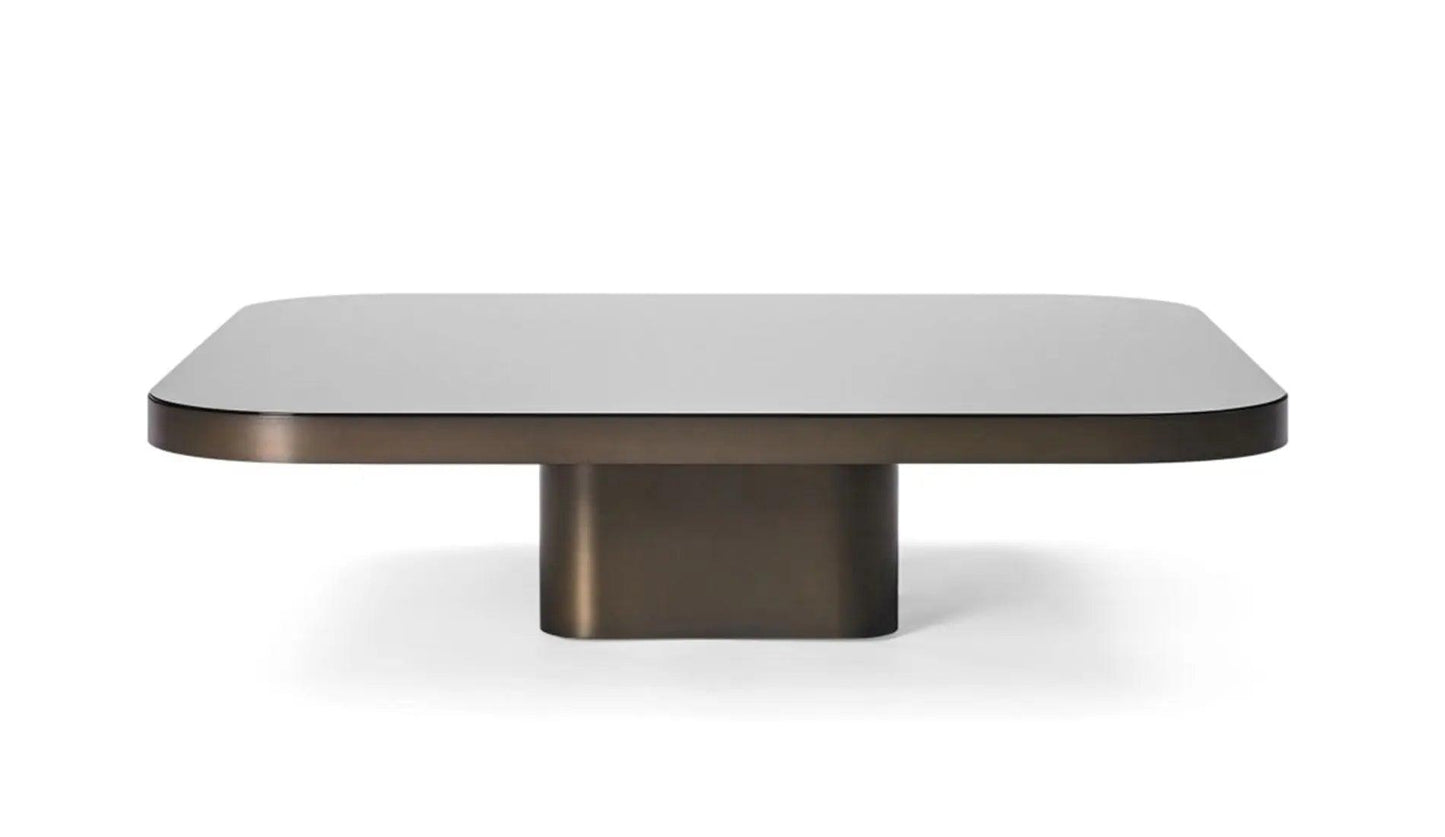 ClassiCon - Classicon Bow Couchtisch Messing brüniert - Couchtische - Sarto Group