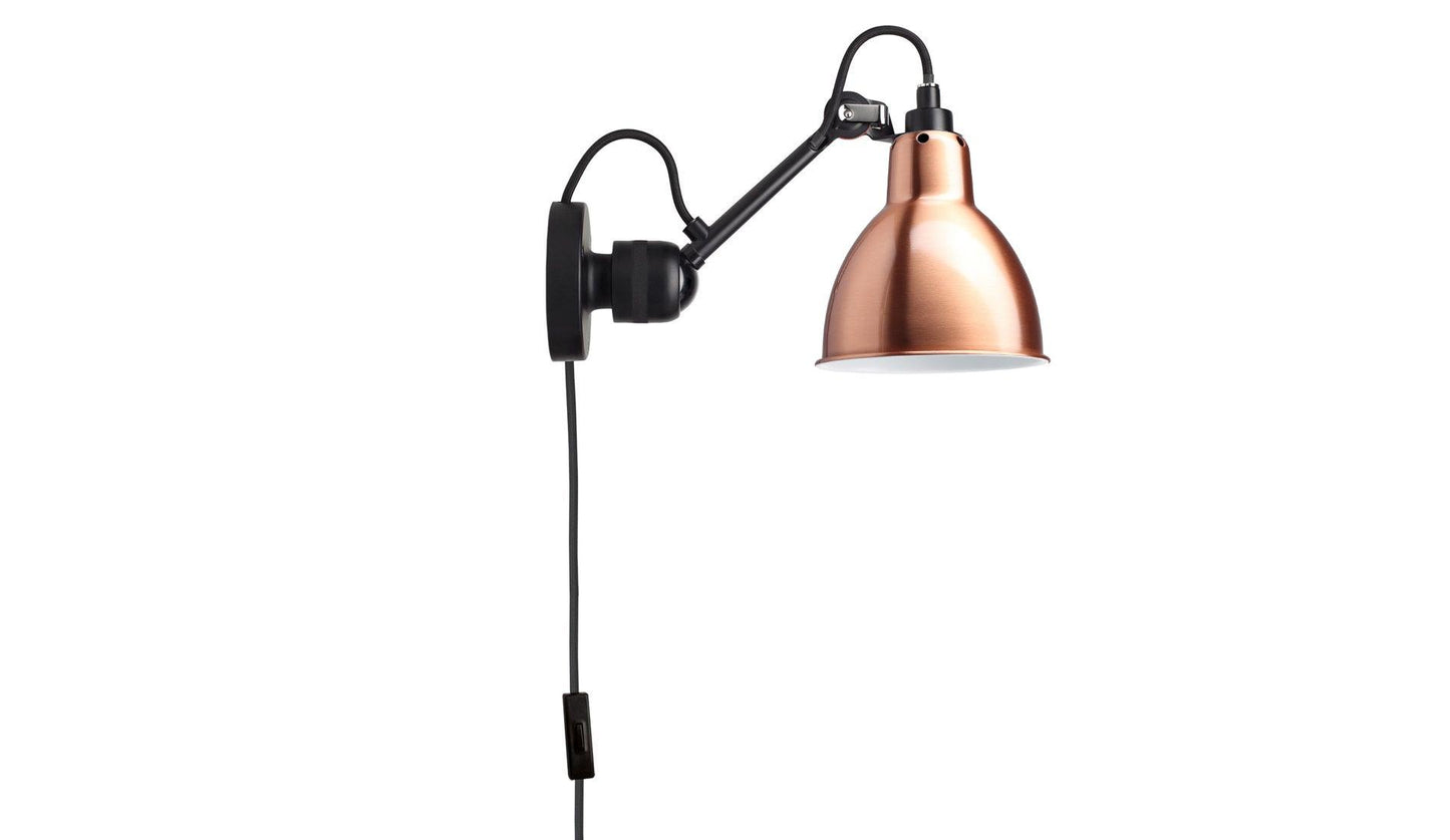 DCW éditions Paris - DCW Lampe Gras N°304 CA Wandleuchte (mit Kabel und Stecker) - Wandleuchten - Sarto Group
