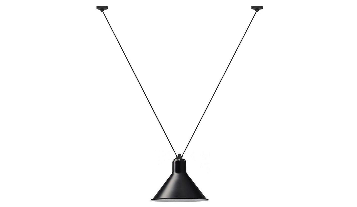 DCW éditions Paris - DCW Lampe Gras N°323 Les Acrobates Conic Schwarz - Hängeleuchten - Sarto Group