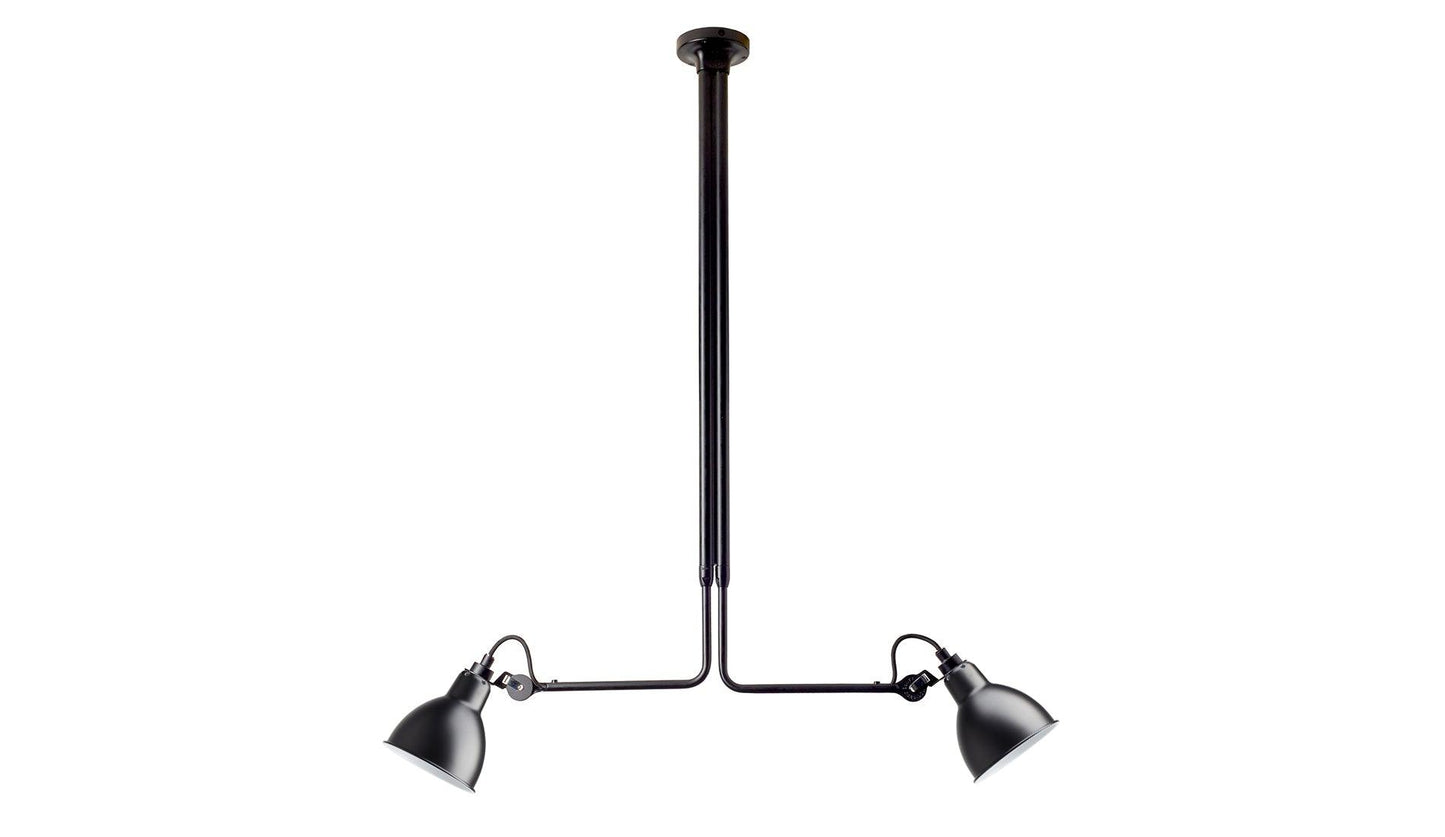 DCW Lampe Gras N°314 Deckenleuchte - Rund - Schwarz - Sarto Group