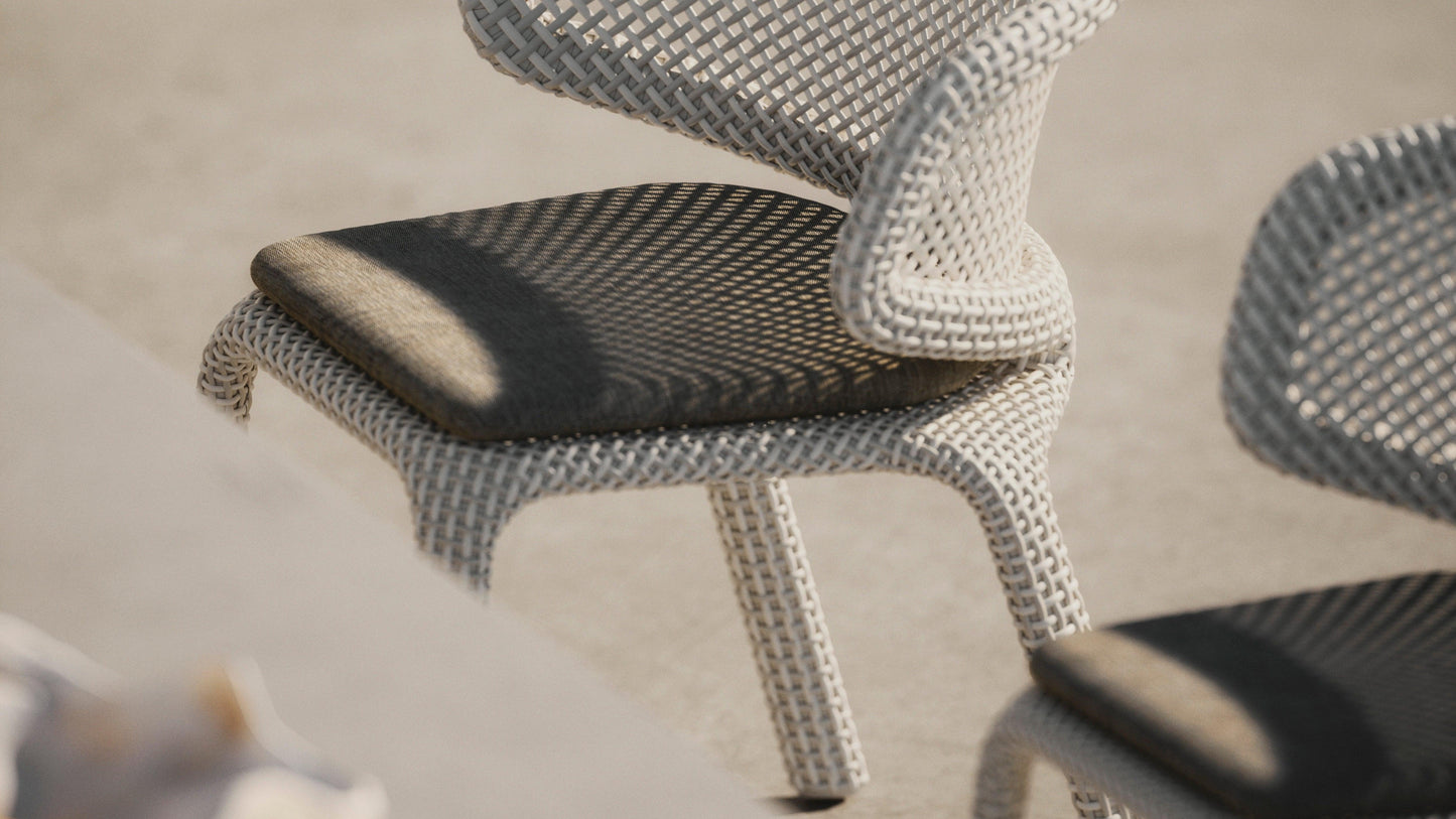 Dedon - Seashell Nuo Armlehnstuhl - Gartenstühle - Sarto Group