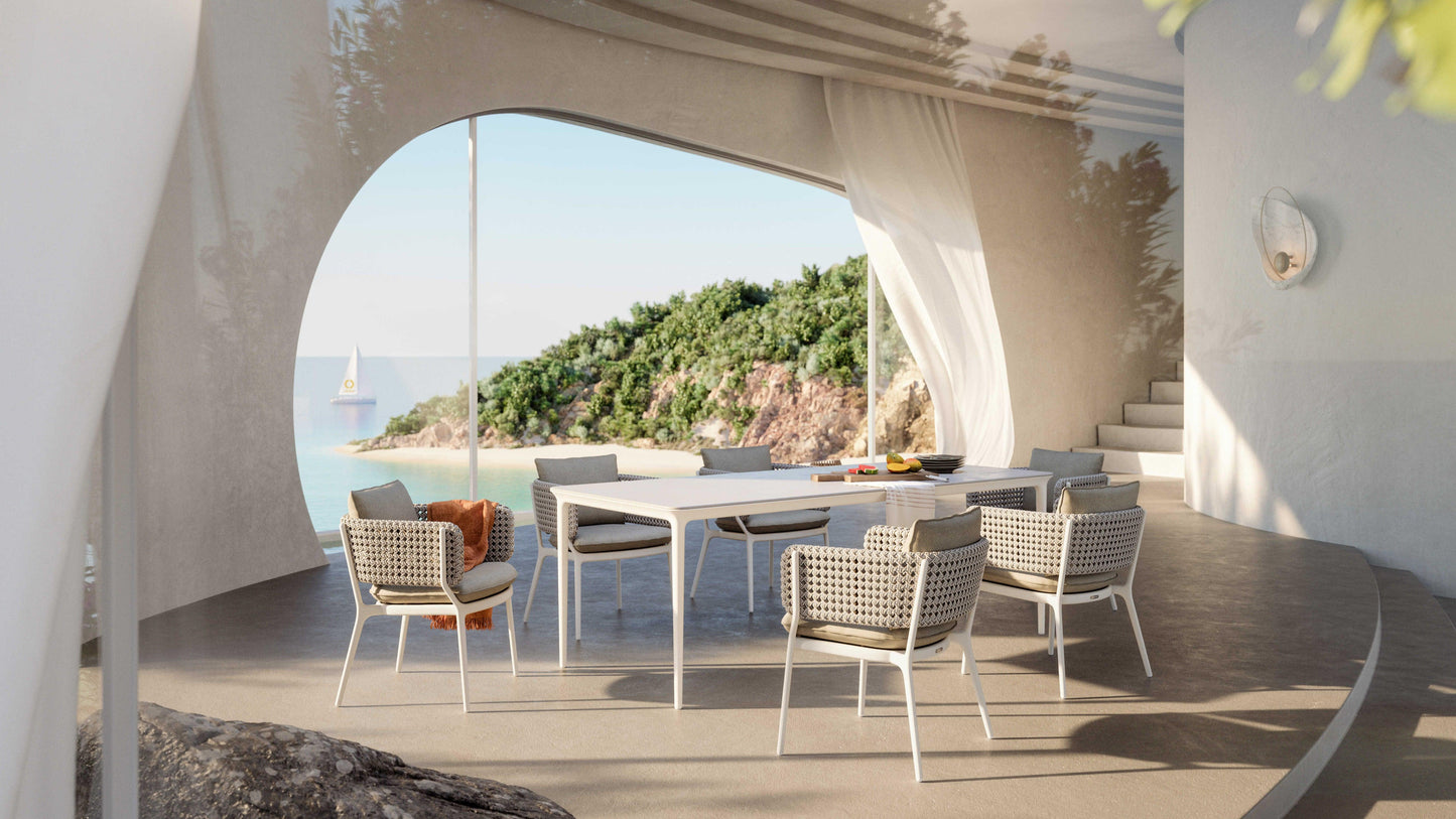 Dedon - Bellmonde Armlehnenstuhl - Gartenstühle - Sarto Group