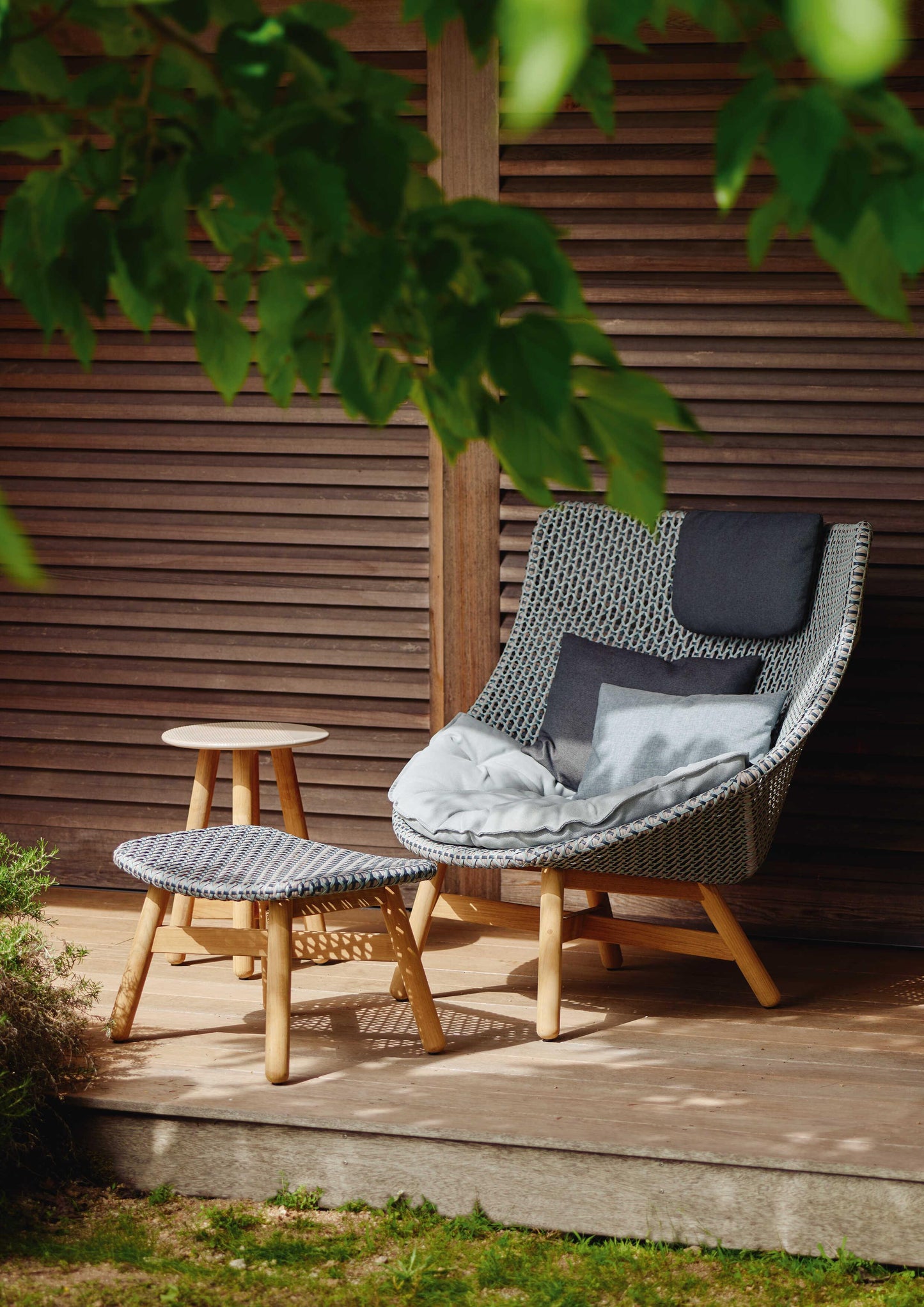 Dedon - Mbrace Wing Chair Hochlehner mit Polsterauflage - Gartensessel - Sarto Group