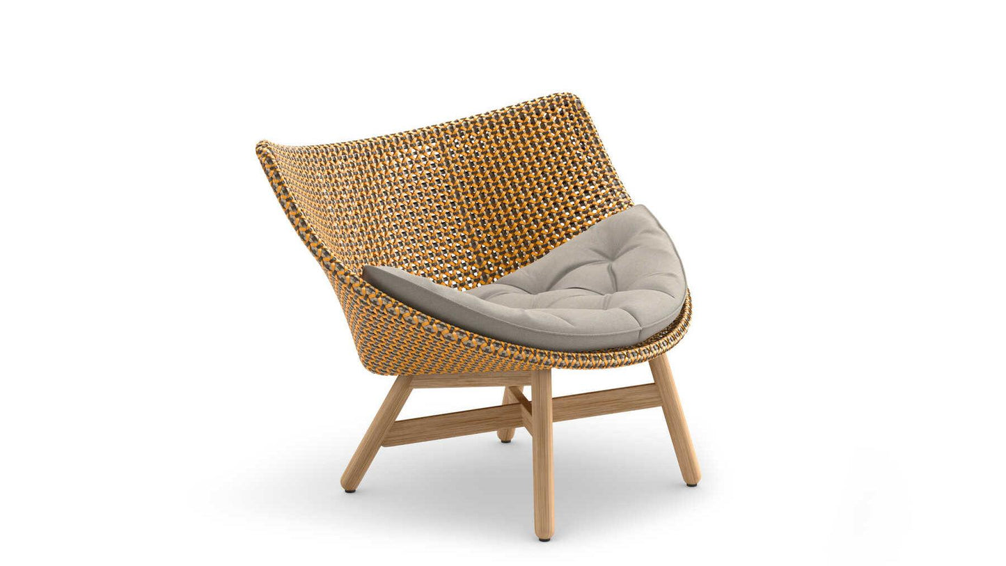Dedon - Mbrace Lounge Sessel mit Polsterauflage - Gartensessel - Sarto Group