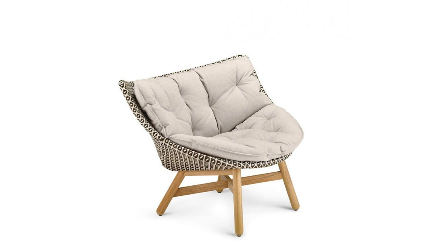Dedon - Mbrace Lounge Sessel mit Polsterauflage - Gartensessel - Sarto Group