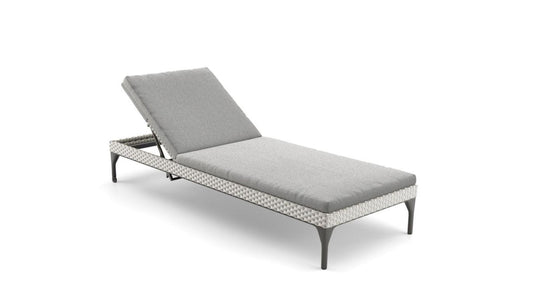 Dedon - Mu Sonnenliege mit Polsterauflage - Sonnenliegen - Sarto Group