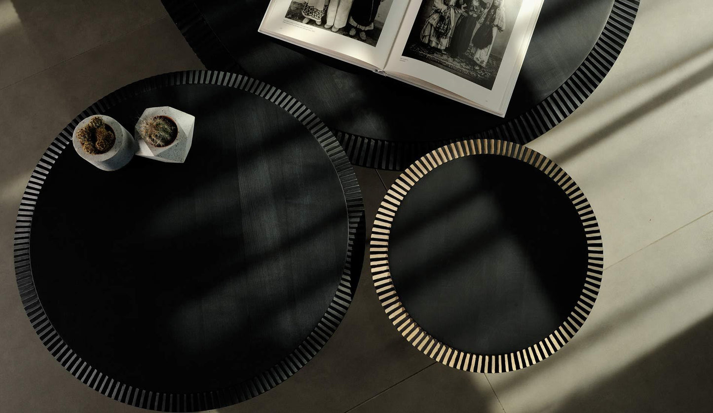 Zanat - Zanat Piano Couchtisch M | Ahorn Schwarz - Couchtische - Sarto Group