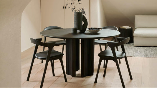 Ethnicraft - Ethnicraft Mahagoni Roller Max Esstisch - sarto Tailored Interiors Group