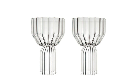 fferrone - Fferrone Margot Wasser Goblet Gläser | 2er Set - Trinkgläser - Sarto Group