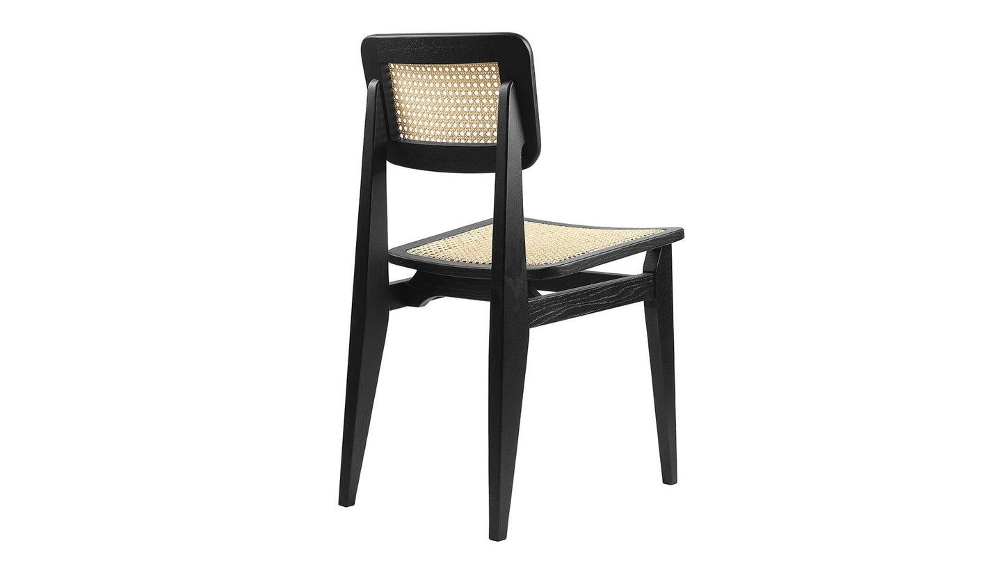 GUBI - GUBI C-Chair Dining Stuhl | Eiche schwarz - Stühle - Sarto Group