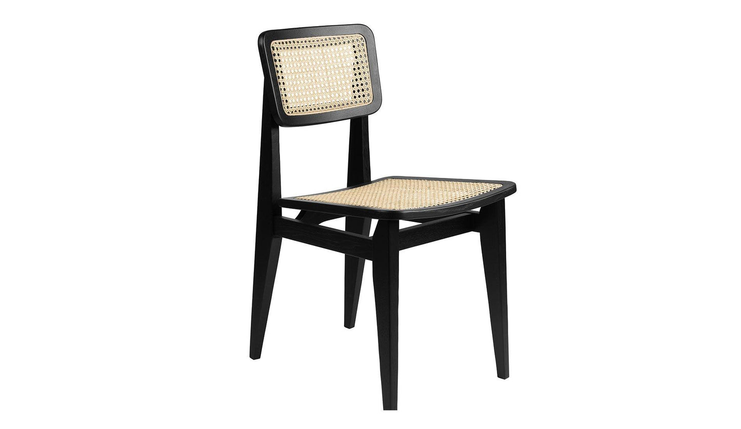 GUBI - GUBI C-Chair Dining Stuhl | Eiche schwarz - Stühle - Sarto Group