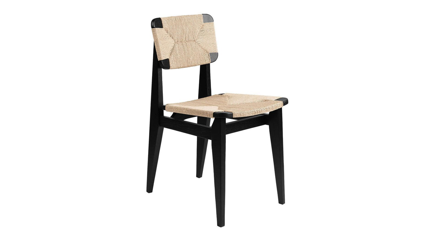 GUBI - GUBI C-Chair Dining Stuhl | Eiche schwarz - Stühle - Sarto Group