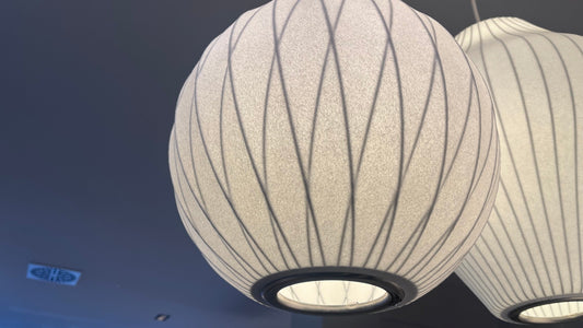 Hay George Nelson Bubble Lamp Ball Criss Cross small