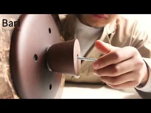 Nomon - Nomon Bari Wanduhr | Sahara Noir Marmor - Wanduhren - Sarto Group